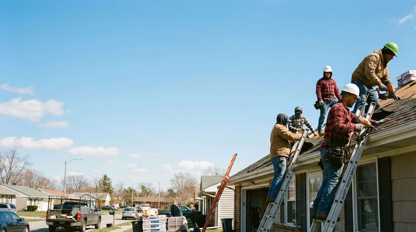 Roofing in Sherman, ME near me